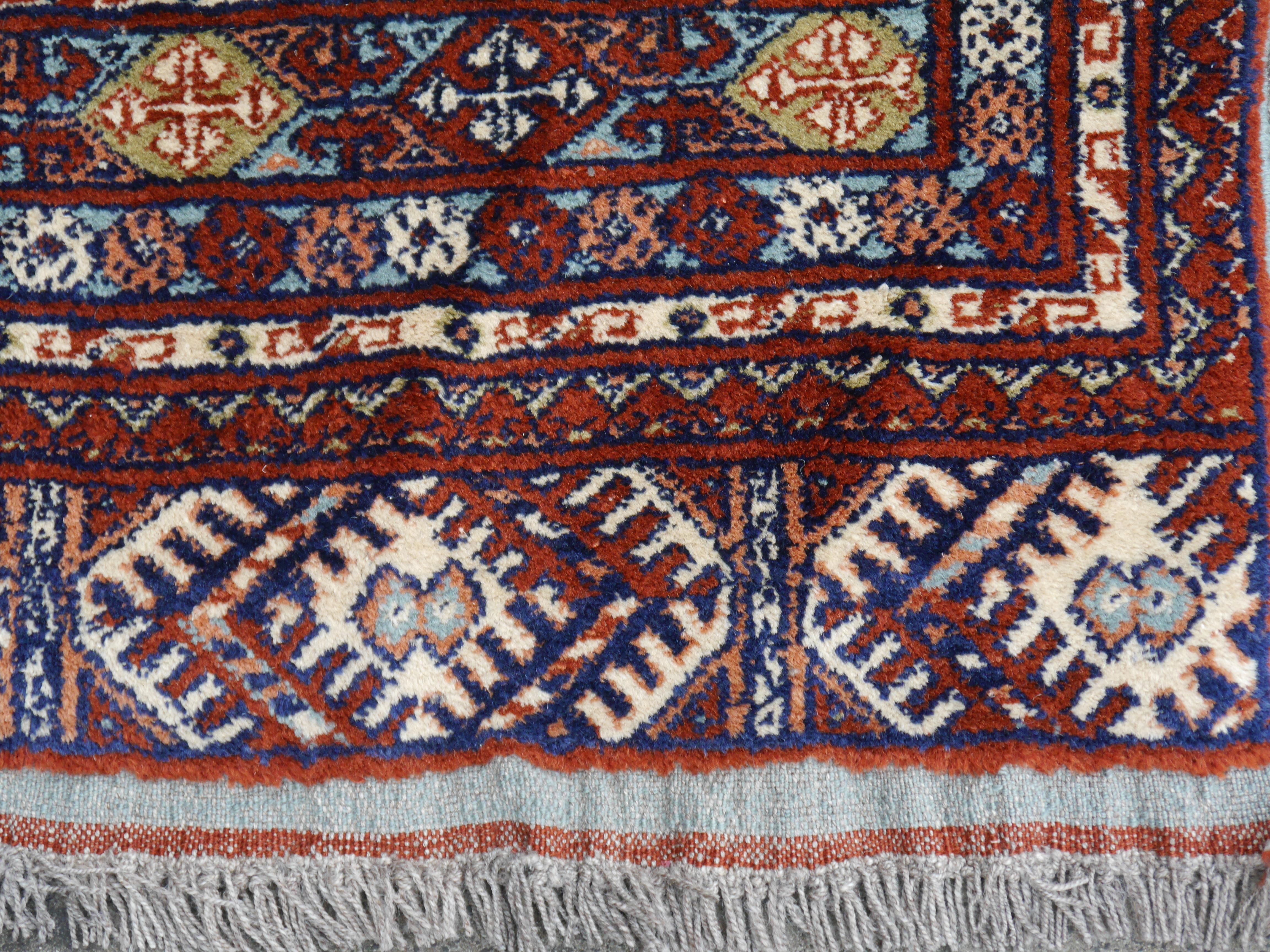 Ersari Rug Large Size Tribal Turkoman Hand Knotted Carpet For Sale 2
