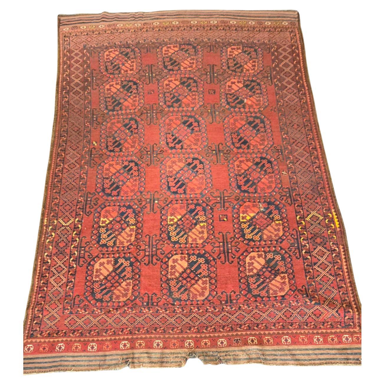 Ersari Turkoman Rug from Afghanistan Circa 1900