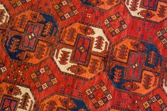 Ersari Turkomen Very Rare small main carpet circa 1860 short term reduction