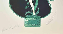 Emerald - Lithograph by Erté - 1969