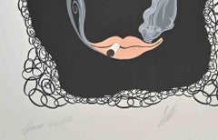 Le 0 - Lithograph by Erté - 1968