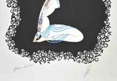 Le 2 - Lithograph by Erté - 1968
