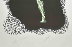 Le 4  - Lithograph by Erté - 1968