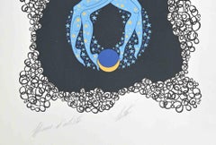 Le 8 - Lithographie d'Erté - 1968