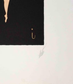 Letter I -  by Erté - 1976
