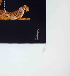 Letter L - by Erté - 1976