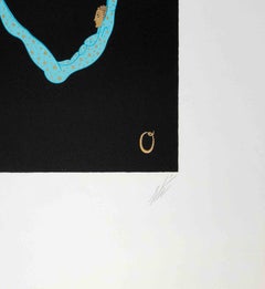 Letter O - Lithograph by Erté - 1970s