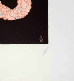 Letter S - Lithograph by Erté - 1970s