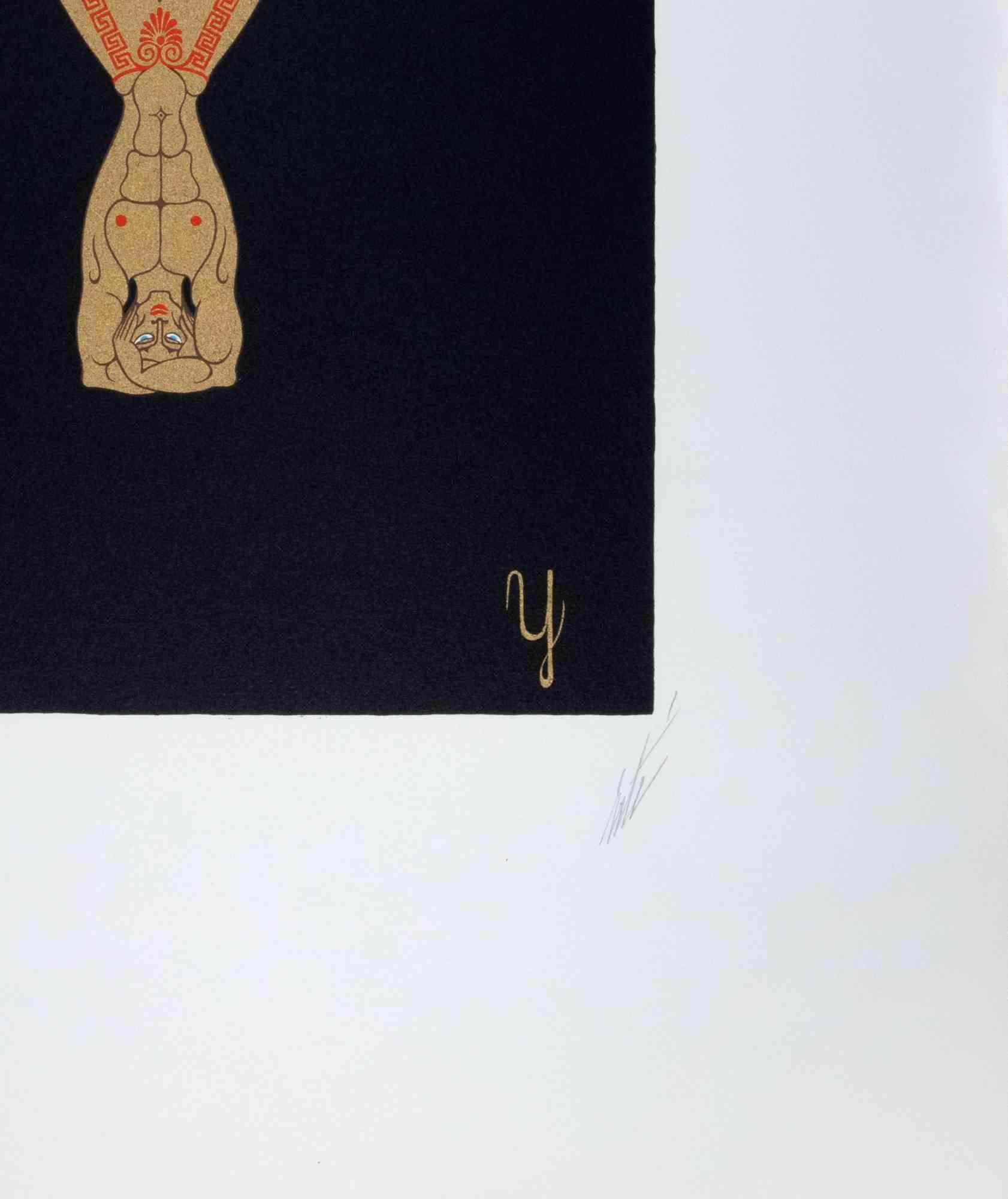Letter Y - by Erté - 1976 For Sale 1