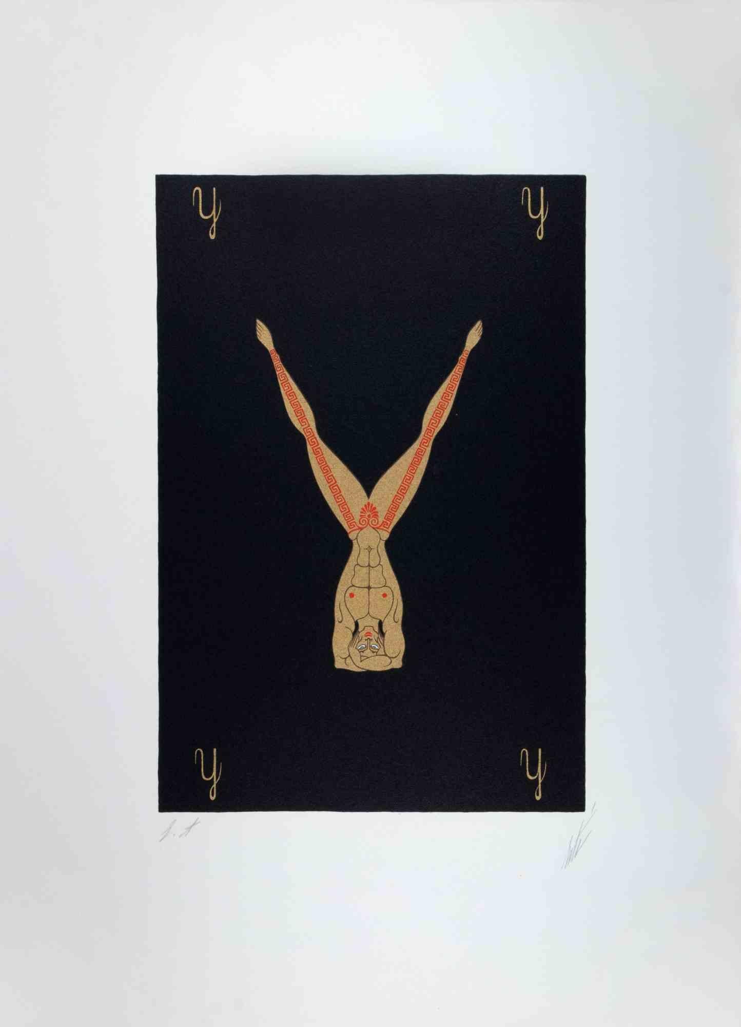 Letter Y - by Erté - 1976