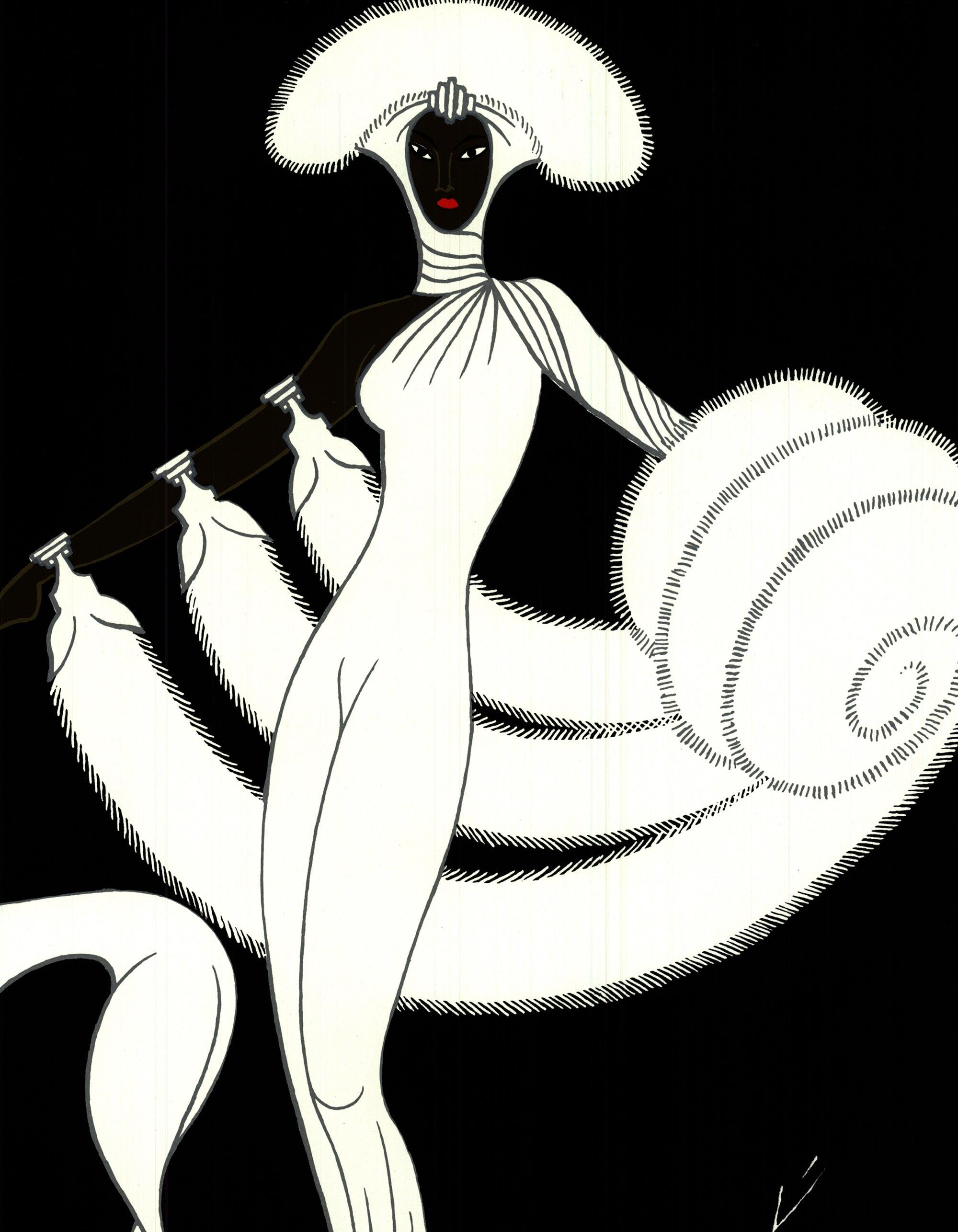 erte symphony in black