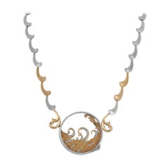 Erte 14K Gold, Silver Diamond
Mother of Pearl Pendant Necklace ER12-122325 Erte 14K Gold, Silver Diamond
Mother of Pearl Pendant Necklace ER12-122325