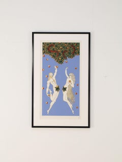 Erte Adam and Eve 1990's