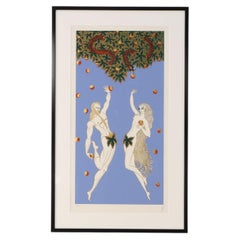 Erte Adam and Eve 1990's