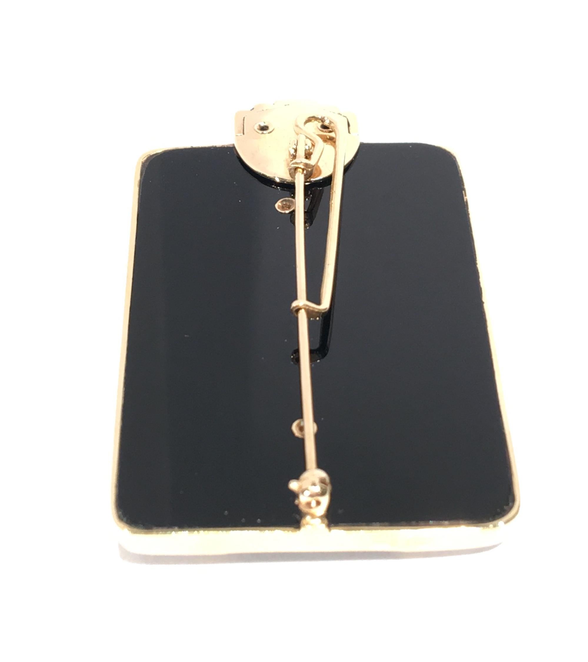 Erte Alphabet Collection Onyx Letter 