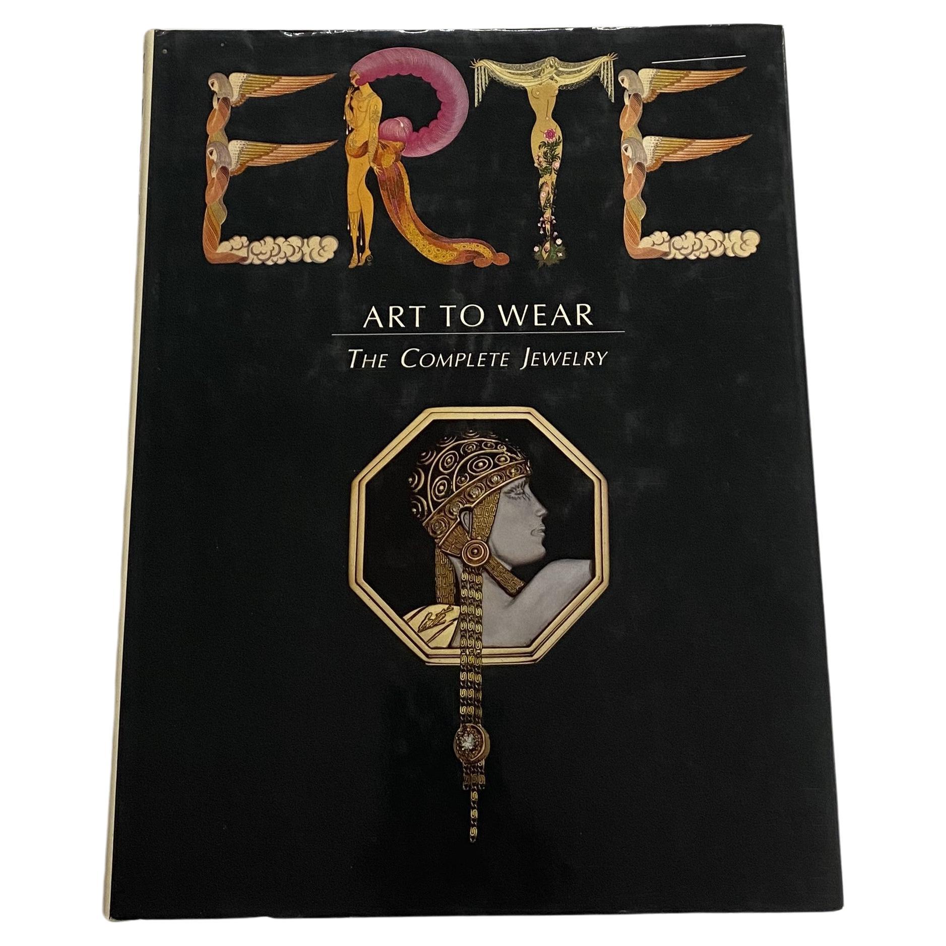 Erte Art to Wear: The Complete Jewelry edited by Marshall Lee (Book) For Sale