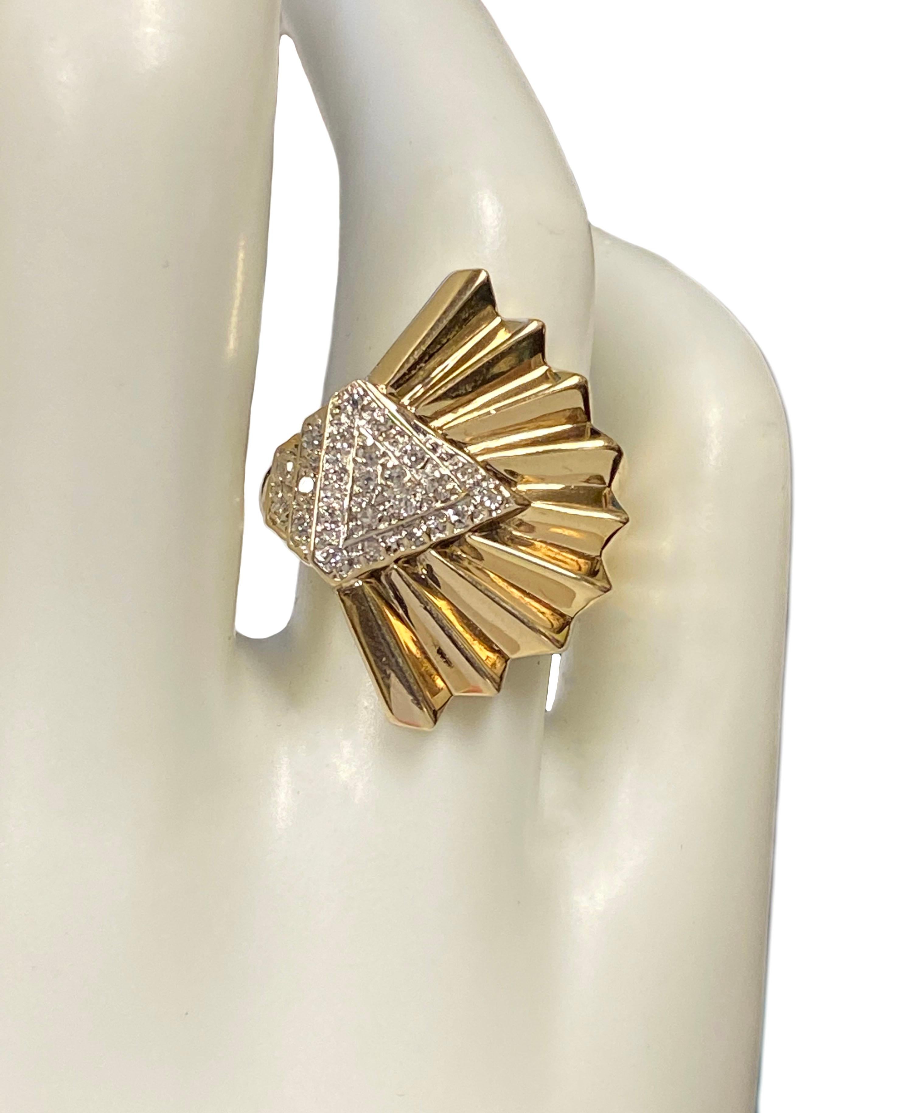 erte peacock ring