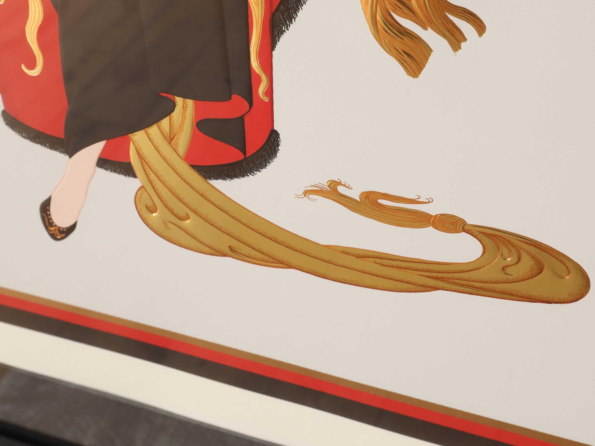 Erte Faubourg St. Honore Serigrafia anni '80 in vendita 5