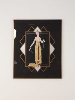 Erte FLORIDA/PEARL DRESS 1980's