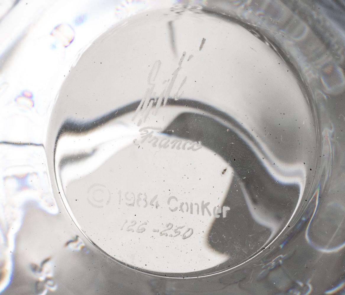 Ciotola di cristallo Erte 