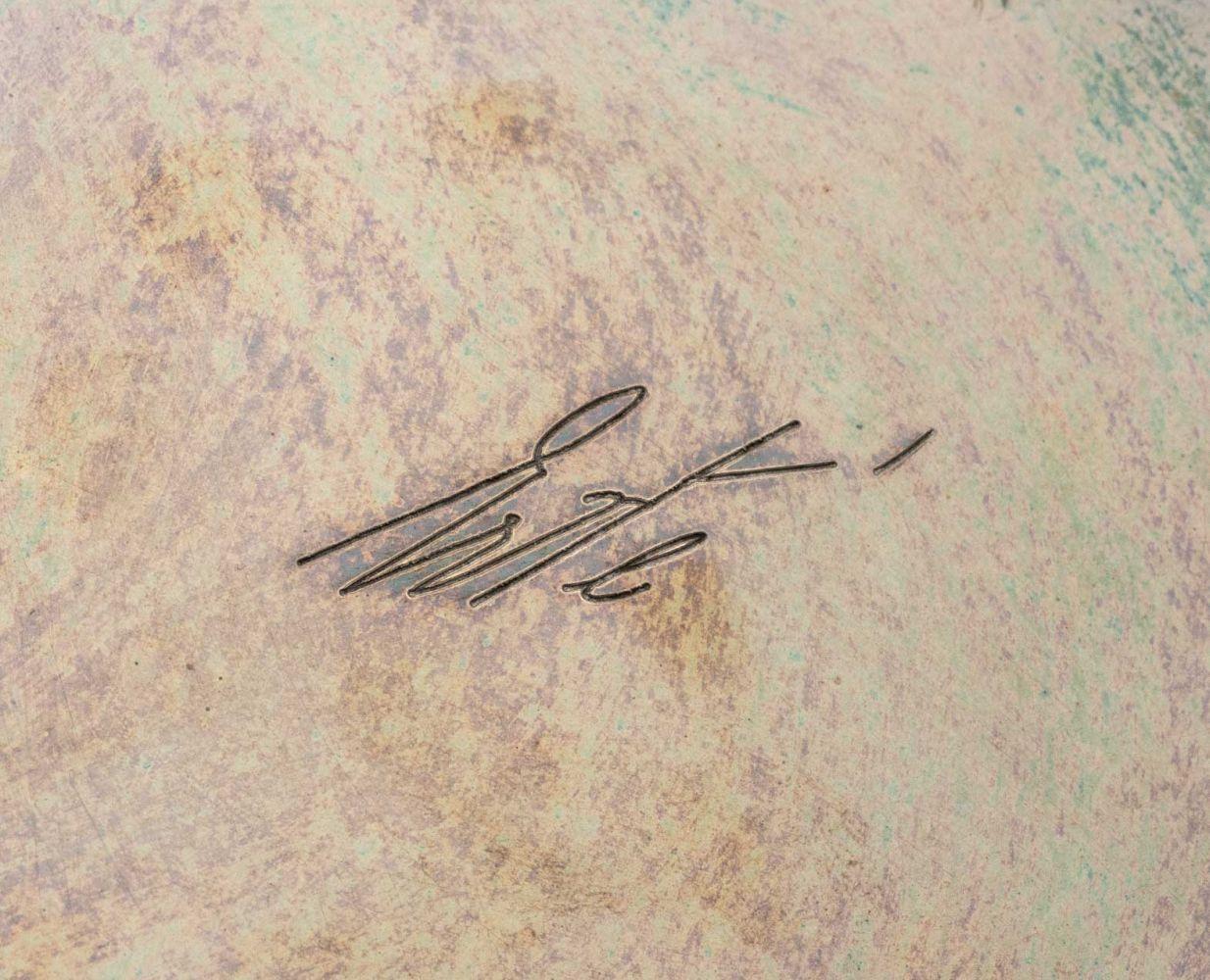 Ciotola di cristallo Erte 