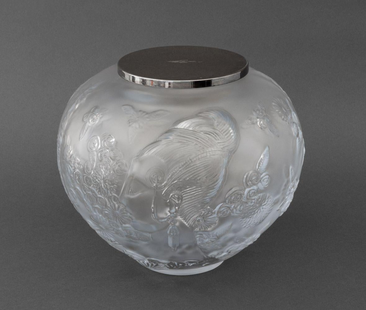 Art Déco Ciotola di cristallo Erte 