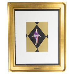 Erté 'French' Manhattan Mary III, Signed and Numbered Serigraph, 1979