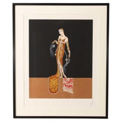 Erte Giulietta Serigraphie 1990er Jahre