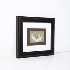 Schizzo concettuale originale di Art Deco Gouache per costumi "Stelle" di Erté