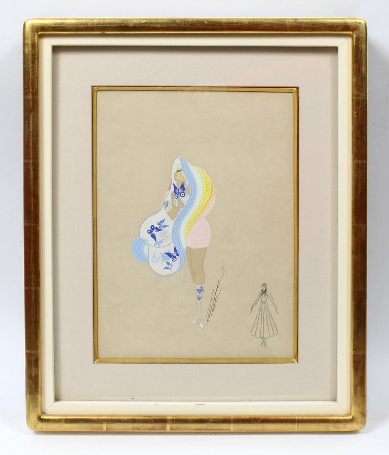 Erté Drawings and Watercolor Paintings - 32 For Sale at 1stDibs