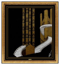 Art Deco Landscape Paintings
