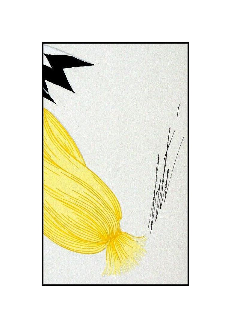 Erte Authentic Costume Study Painting.

Accepting Offers Now: The item up for sale is a very rare Original GOUACHE PAINTING on Paper by Romain de Tirtoff, aka Erte, of the a lead performer from the Folies Bergere in a brilliant yellow outfit.  Erte