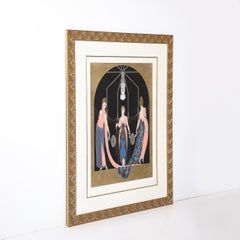 Art Deco Serigraph entitled "Three Graces" Edition AP6/25 signed Erté