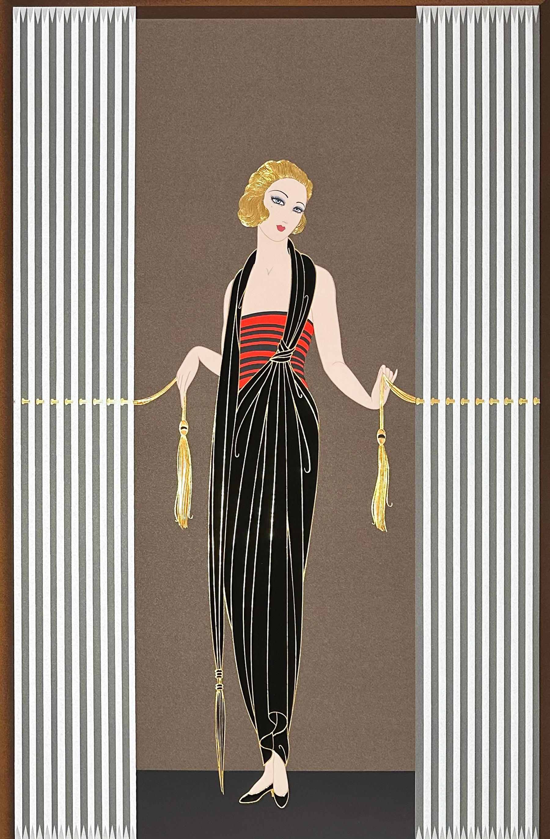 Erté Figurative Print - Boudoir