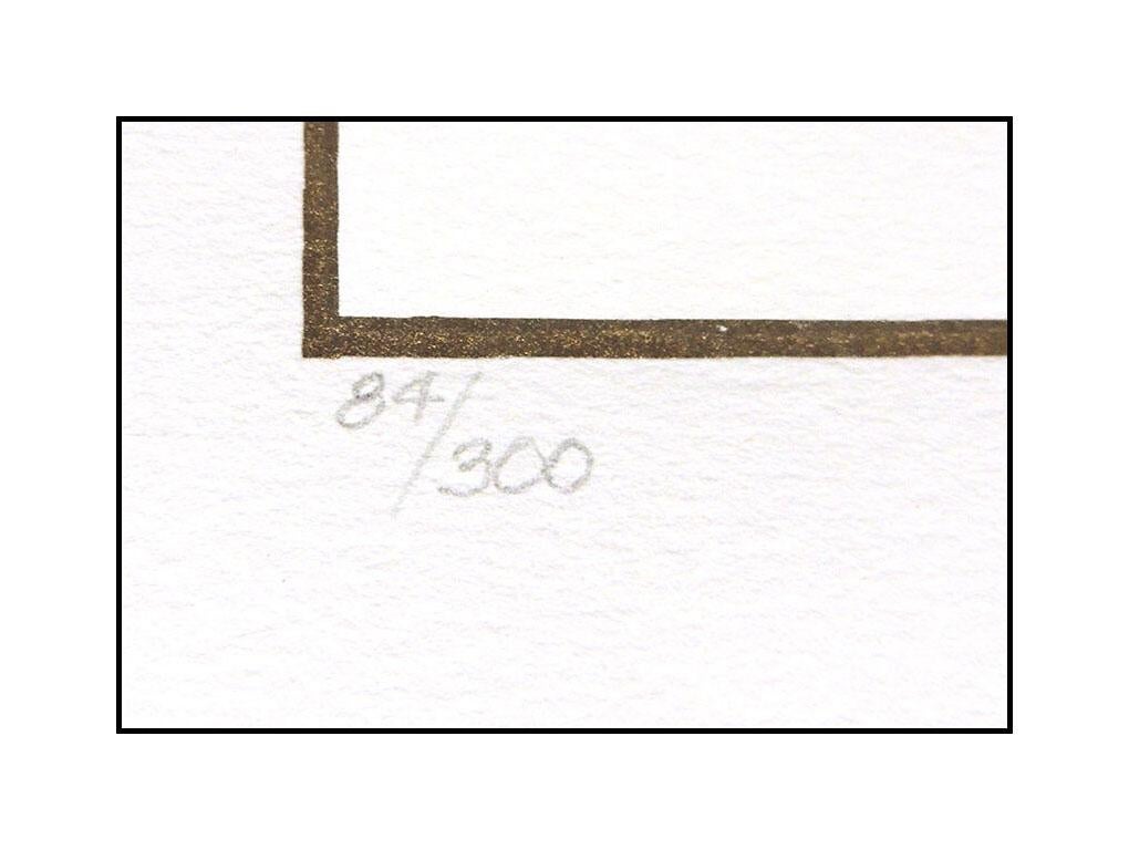 Erte Highly EMBOSSED and Original Serigraph, 