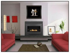 Erte Opening Night Large Embossed Serigraph Hand Signed Costume Design Artwork