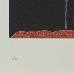 Erte Signed "Salome" Artist's Proof AP Lithograph 22 1/2"x27 1/2"