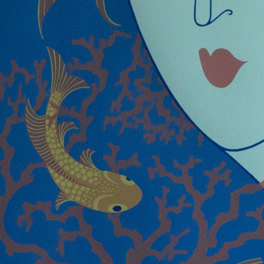 Ciotola di pesce, Erté, litografia originale (firmata) in vendita 2