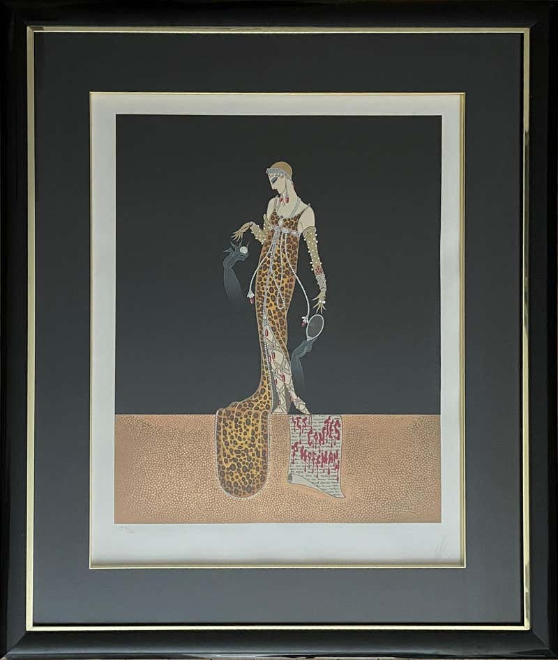 Erte Graphics Erté Prints and Multiples - 118 For Sale at 1stDibs | erte print, erte ...