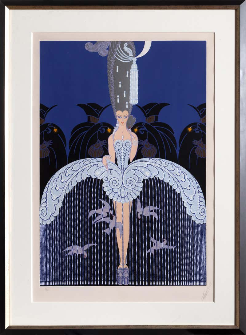 Erte Graphics Erté Prints and Multiples - 118 For Sale at 1stDibs | erte print, erte ...