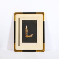 Letter "L" from Alphabet Suite (Signed Erté)