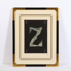 Letter "Z" from Alphabet Suite (Signed Erté)