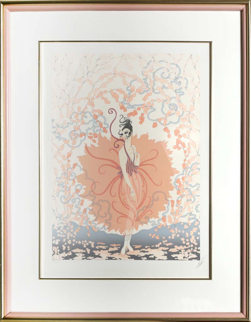 Erte Graphics Erté Prints and Multiples - 78 For Sale at 1stDibs | art deco erte ...