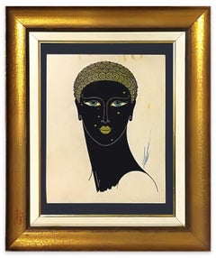 Queen of Sheba - Original Screen Print by Erté - 1980 ca.