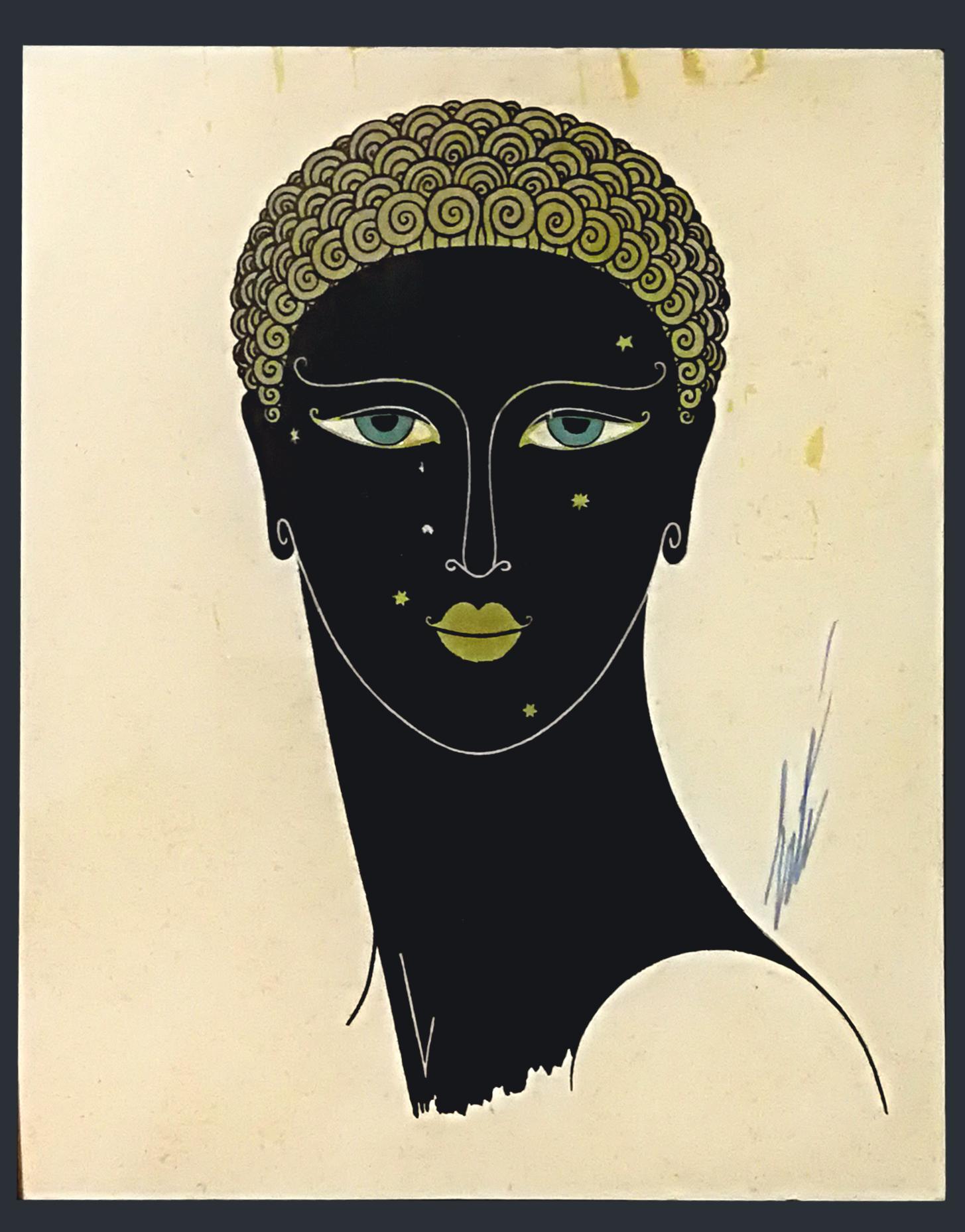 Erté - Queen of Sheba - Original Screen Print by Erté - 1980 ca. at ...