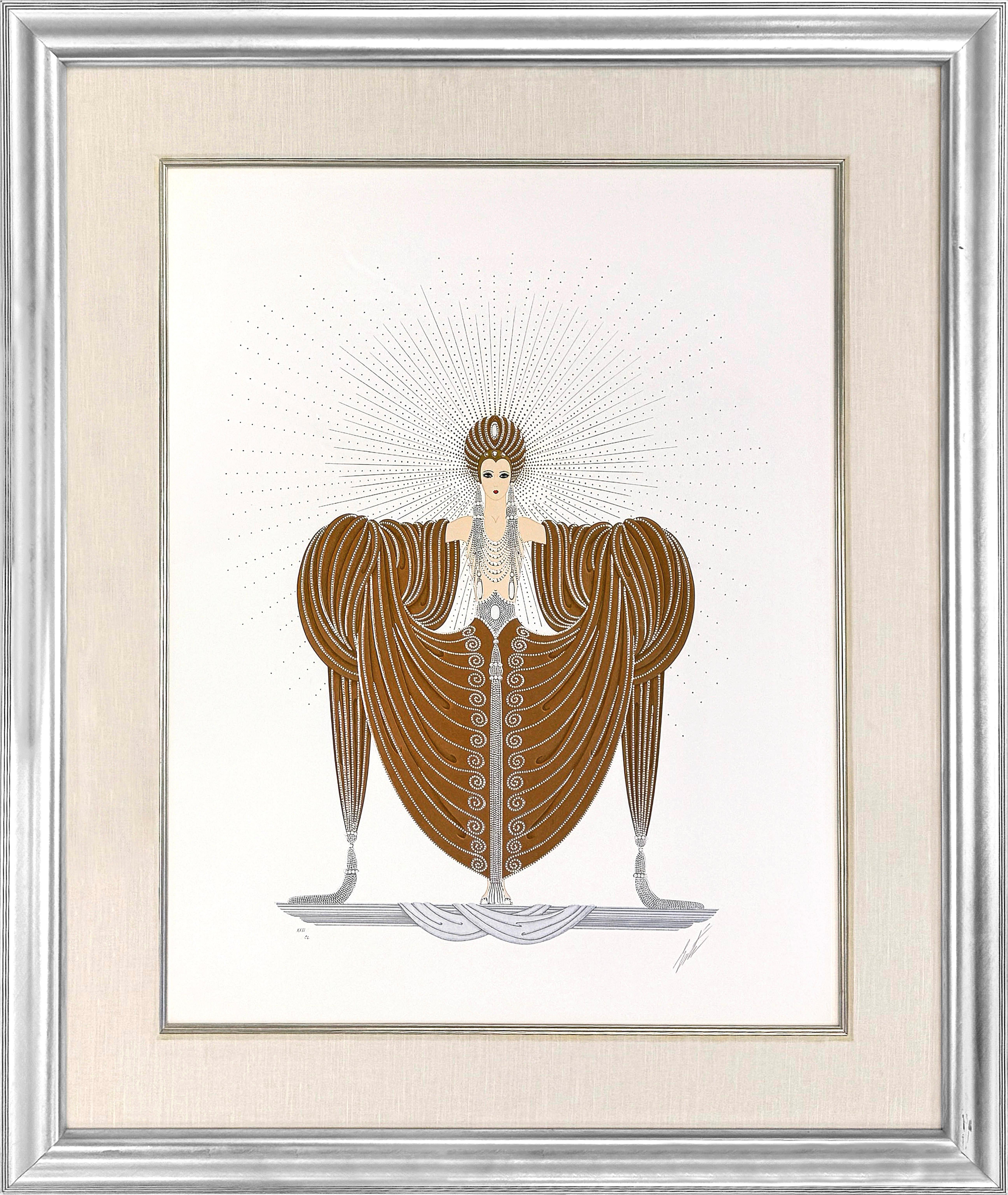 Radiance (large hand signed foil stamped embossed serigraph)