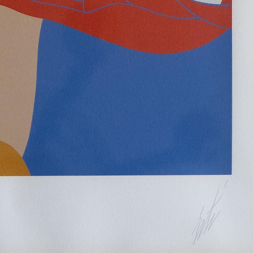 Reflection, Erté, Original Lithograph (Signed) For Sale 3