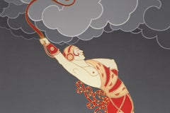 The Dancer, Signed Art Deco Screenprint by Erté