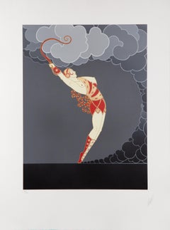 The Dancer, Art Deco Serigraph by Erté