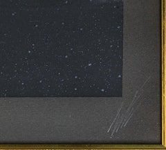 Twilight (hand signed serigraph with gold and silver leaf)